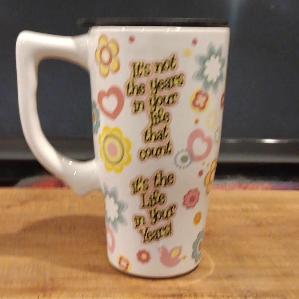 Birthday 16 Oz Ceramic Travel Mug - Picture 2 of 3